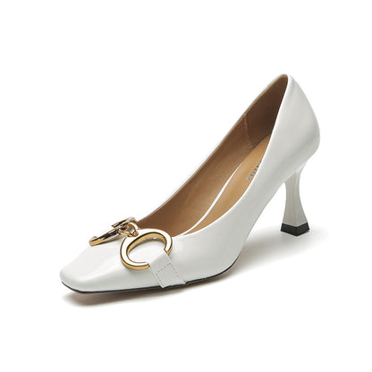 Tacones de corte bajo estilo moderno – Nuevo