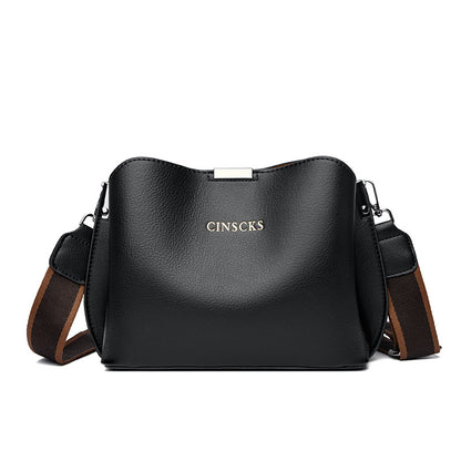 Bolso de piel de lujo de gran capacidad