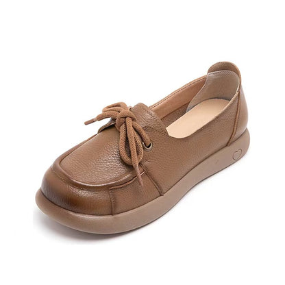 Zapatos de cuero primera capa – escotados