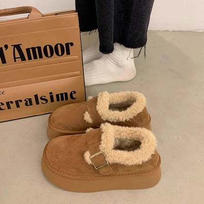 Birkenstocks con forro polar de invierno