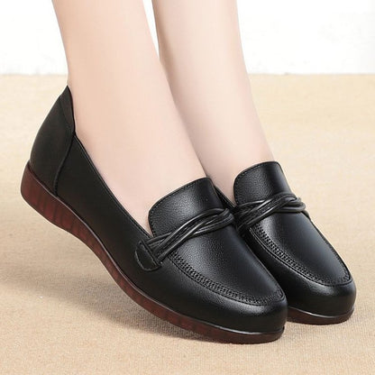 Zapatos de piel de mujer con tendón de ternera multifuncional
