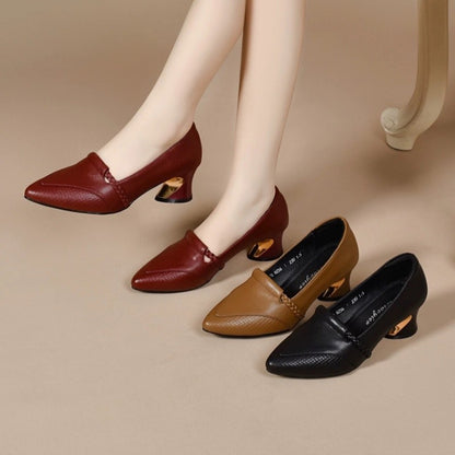 Zapatos de Tacón Bajo Elegantes para Mujer
