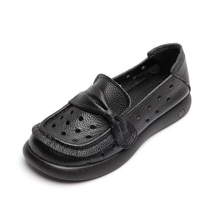 Zapatos de piel premium – corte bajo， súper suaves, 4 estaciones