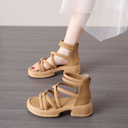 Sandalias gladiador – Suela suave y antideslizante2
