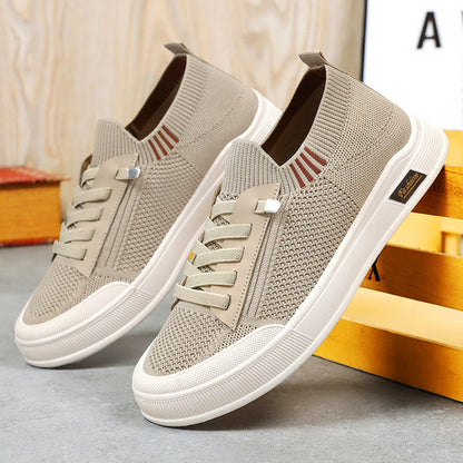 Zapatos masculinos nuevos zapatos de moda de boca poco profunda en primavera, zapatos de alta gama y zapatos casuales 2025