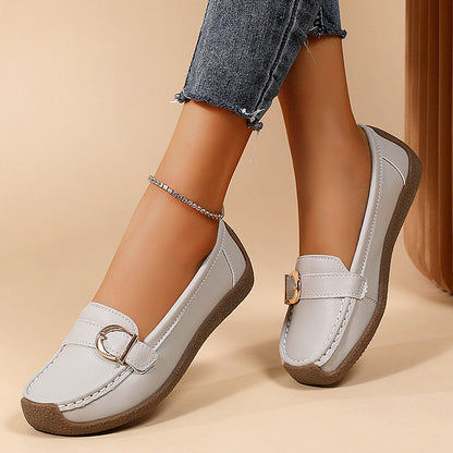Mocasines planos grandes