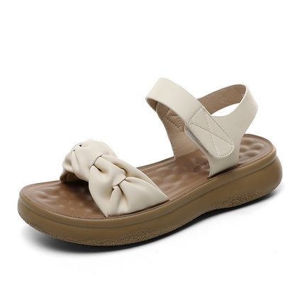 Sandalias de playa con tacón medio y suela suave