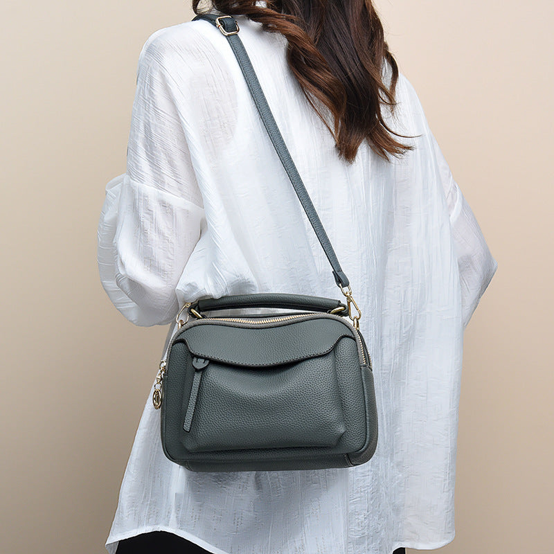 Bolso de piel suave – mano / bandolera