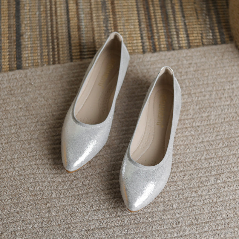 Slip-on planos de suela blanda