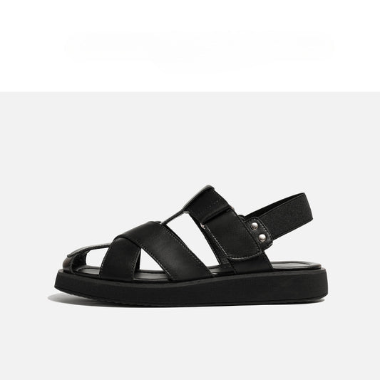 Sandalias gladiador – piel genuina