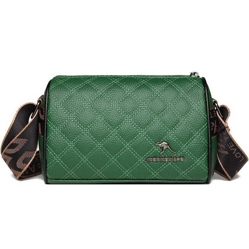 Bolso bandolera de piel suave