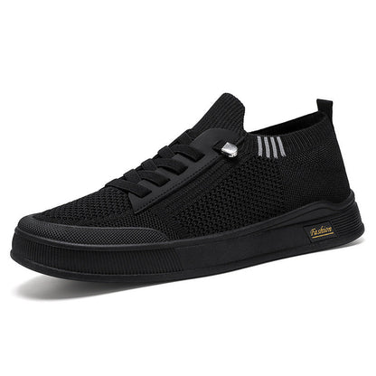 Zapatos masculinos nuevos zapatos de moda de boca poco profunda en primavera, zapatos de alta gama y zapatos casuales 2025