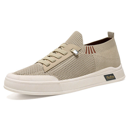 Zapatos masculinos nuevos zapatos de moda de boca poco profunda en primavera, zapatos de alta gama y zapatos casuales 2025