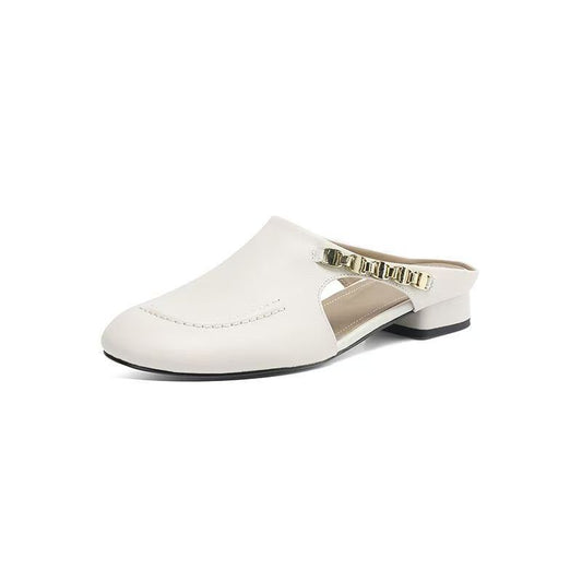 Zapatos punta redonda – piel suave
