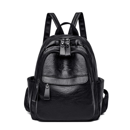 Mochila de piel suave moderna