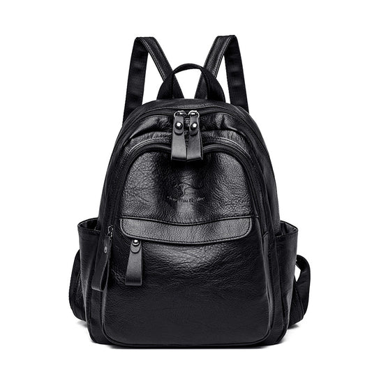 Mochila de piel suave moderna