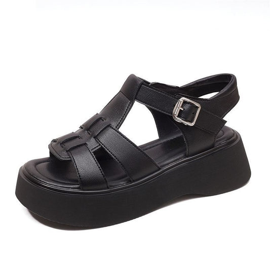 Sandalias tipo Birkenstock de plataforma para mujer – verano