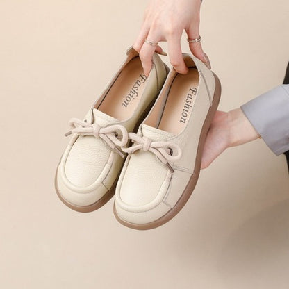 Zapatos de cuero primera capa – escotados