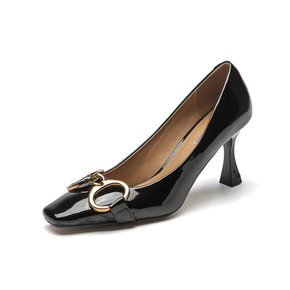 Tacones de corte bajo estilo moderno – Nuevo