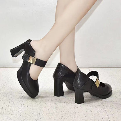 Tacones Altos Con Plataforma