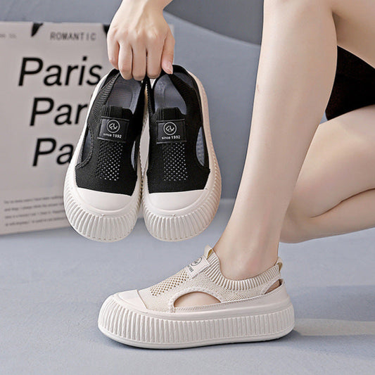 Zapatillas deportivas de malla transpirable