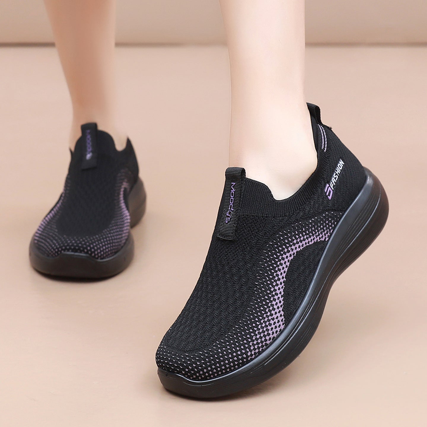 Zapatos de suela suave y alto rebote para caminar