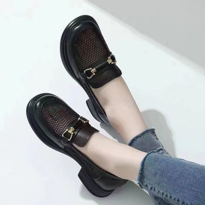 Mocasines transpirables de suela blanda