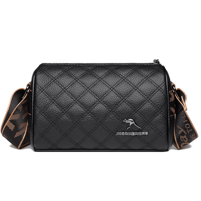 Bolso bandolera de piel suave