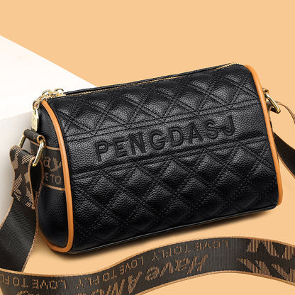 Bolso bandolera de piel suave
