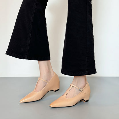 Zapatos de piel – elevación interna 5 cm