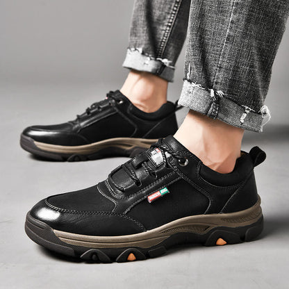 Zapatillas de piel para hombre