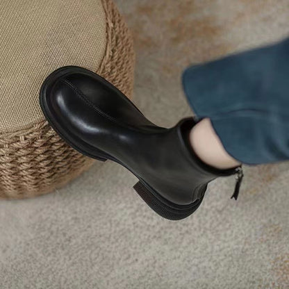 Botines con plataforma y elasticidad que aumentan la altura
