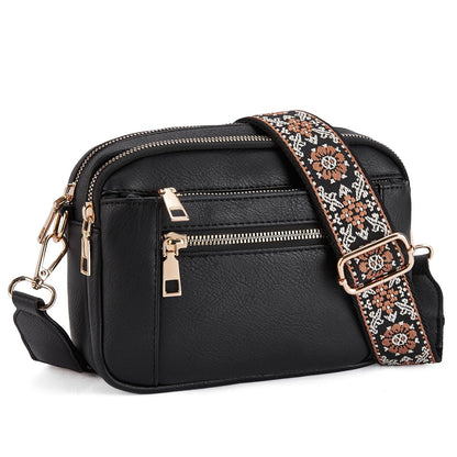 Bolso multifuncional con bloques de color estilo americano