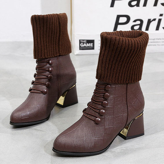 Botas Martin de felpa Temperamento