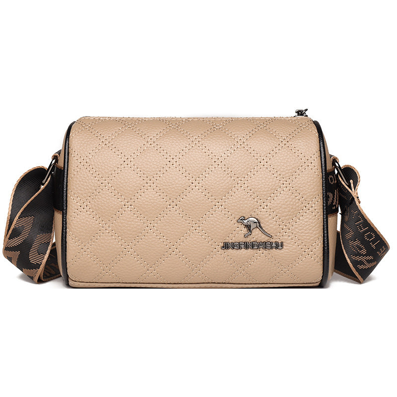 Bolso bandolera de piel suave