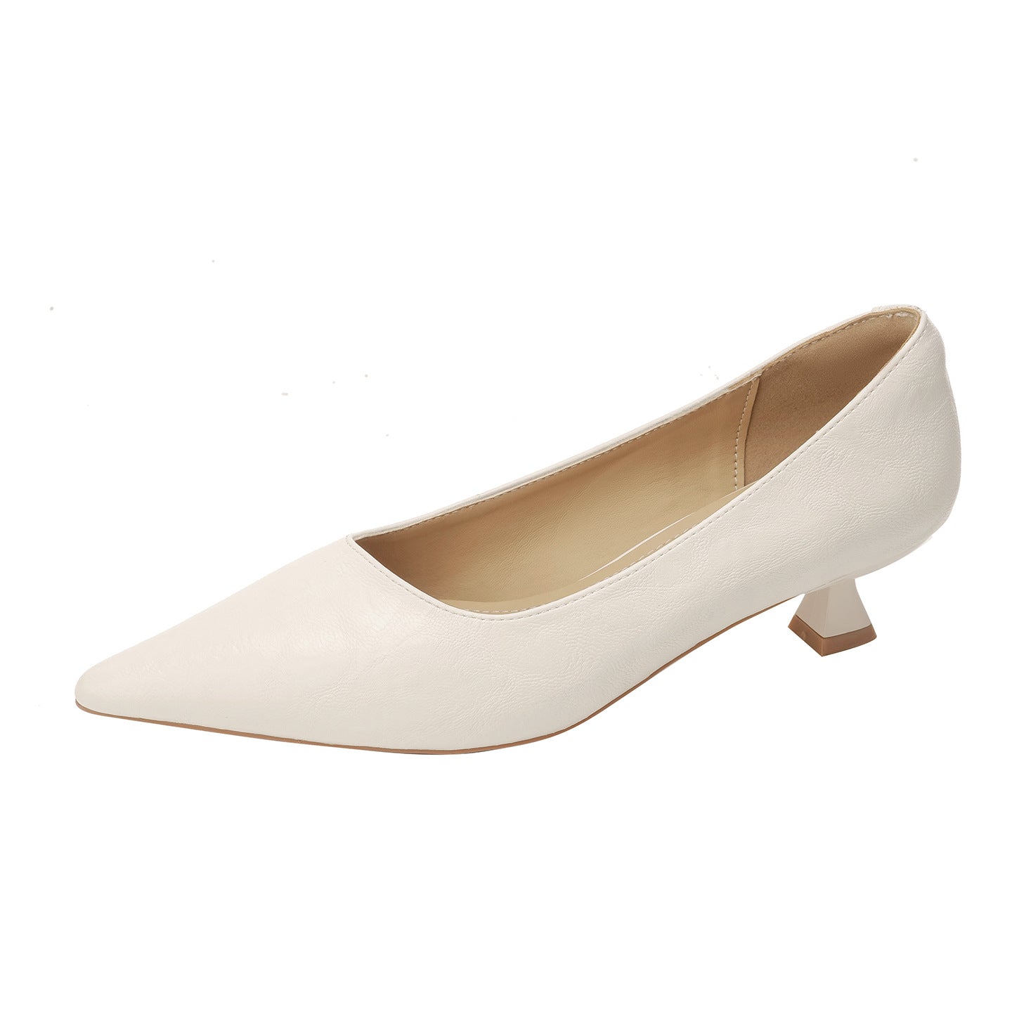 Tacones de punta afilada estilo francés