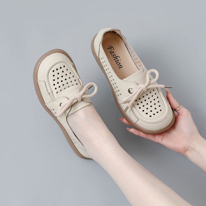 Zapatos de cuero primera capa – escotados