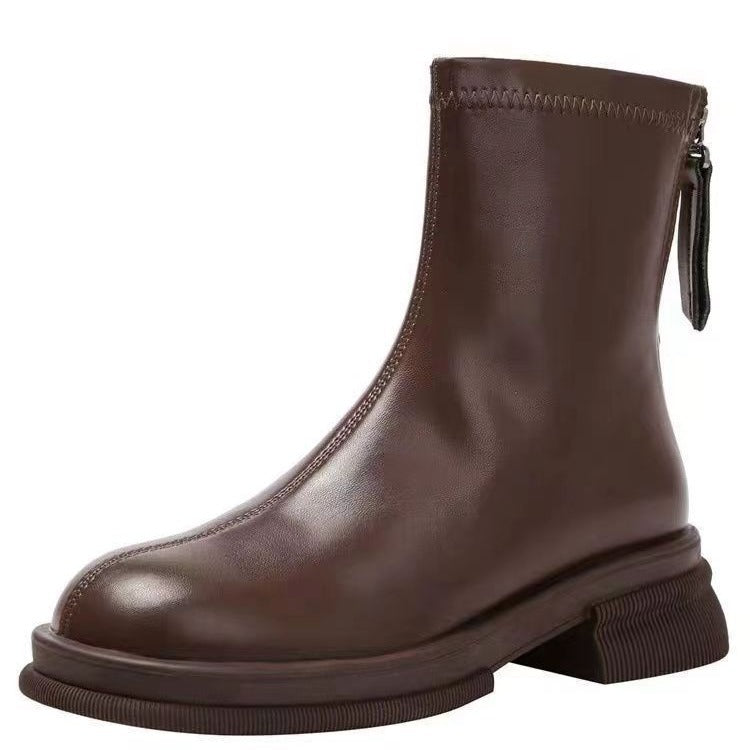 Botines con plataforma y elasticidad que aumentan la altura