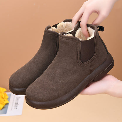 Botas de nieve planas antideslizantes