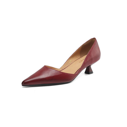 Tacones de corte bajo, estilo retro y súper versátiles