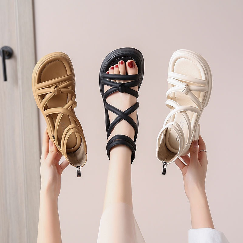 Sandalias gladiador – Suela suave y antideslizante2