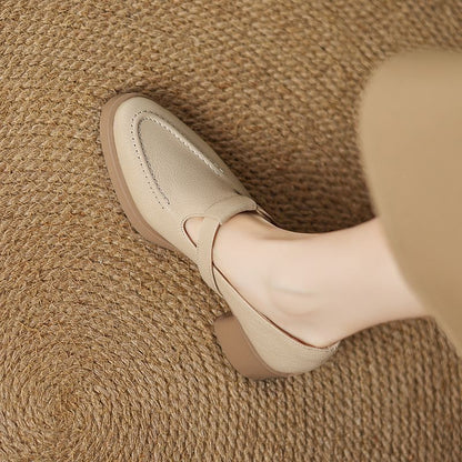 Zapatos Mary Jane de Piel Suave