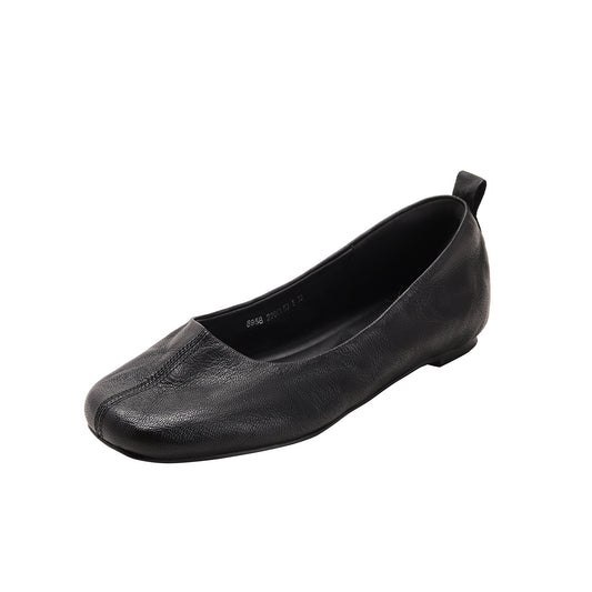 Zapatos de piel suave de corte bajo –Tallas completas