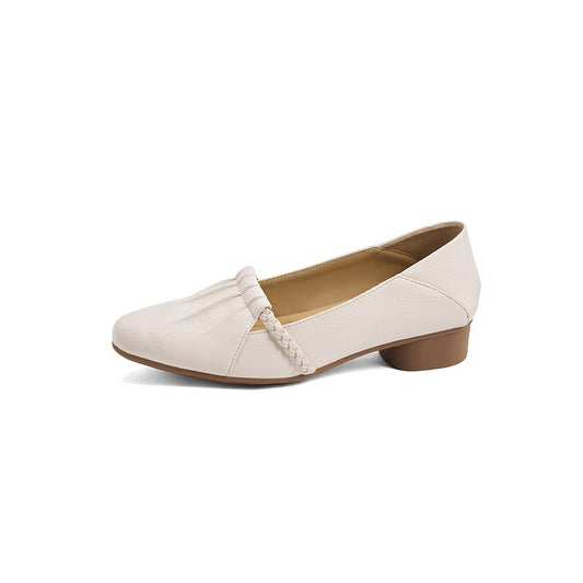 Zapatos casuales de punta afilada con suela suave