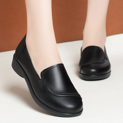 Mocasines de piel