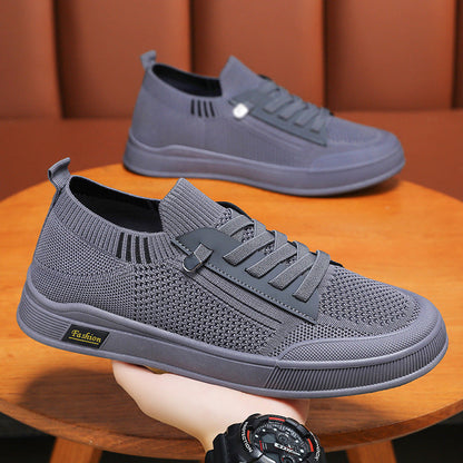 Zapatos masculinos nuevos zapatos de moda de boca poco profunda en primavera, zapatos de alta gama y zapatos casuales 2025