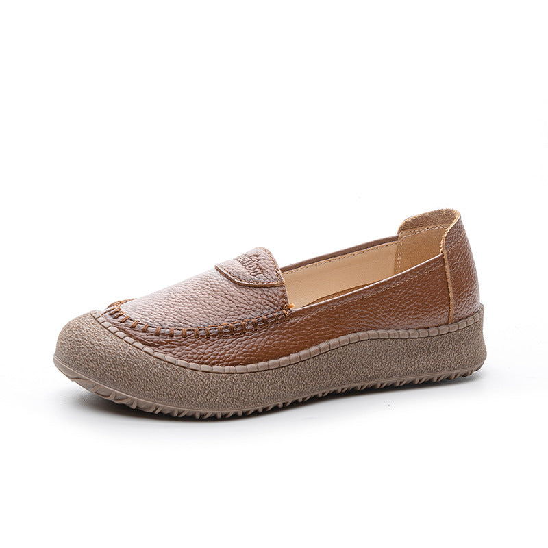 ¡Súper suaves! – Zapatos de piel genuina con suela de goma flexible
