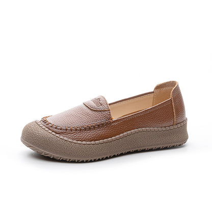 ¡Súper suaves! – Zapatos de piel genuina con suela de goma flexible