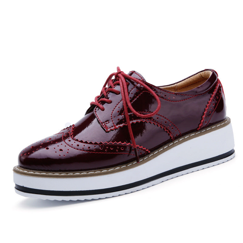 Zapatos brogue de estilo británico