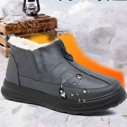 Botas de nieve de lana antideslizantes (estilo hombre)